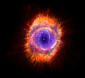 Artwork of a planetary nebula