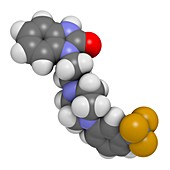 Flibanserin sexual desire drug molecule