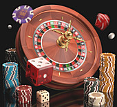 Gambling,illustration