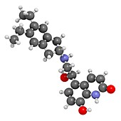 Indacaterol COPD drug molecule