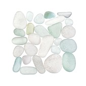 Pieces of sea glass