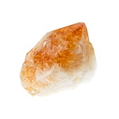 Raw citrine crystal