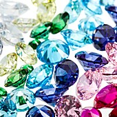 Colourful gemstones