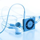 Mp3 player and earphones