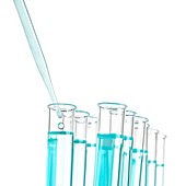 Pipette and test tubes