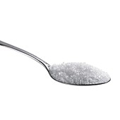 Sugar on a spoon