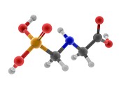 Glyphosate herbicide molecule