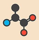 Alanine amino acid molecule