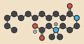 Cocamidopropyl betaine molecule