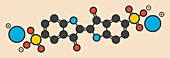 Indigo carmine molecule