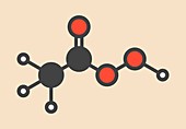 Peracetic acid molecule