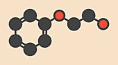 Phenoxyethanol preservative molecule
