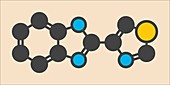 Thiabendazole molecule