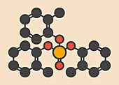 Tricresyl phosphate molecule