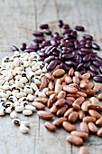 Selection of dried beans