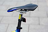Lightweight bicycle saddle for racing