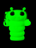 Phosphorescent plastic toy