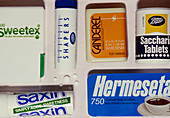 Assortment of artificial sweeteners