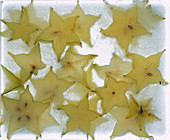 Star fruit slices