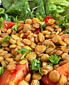 Lentil salad