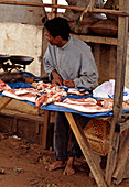 Butcher's stall