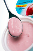 Prebiotic yoghurt