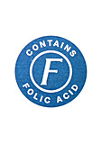 Folic acid symbol