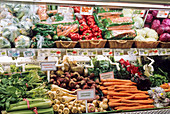 Certified organic produce