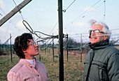 Jocelyn Bell and Antony Hewish