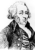 Ink portrait of Matthew Boulton