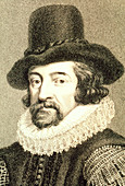 Portrait of the English philosopher Francis Bacon