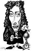 Robert Boyle,caricature