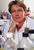 Portrait of reproductive biologist,Nancy Czekala