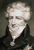 Portrait of French zoologist Georges Cuvier