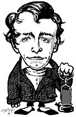 Humphry Davy,caricature