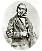 Portrait of Edward Forbes,British naturalist