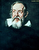 Portrait of Galileo Galilei,1564-1642