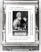Engraving of Hippocrates