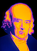Computer-generated portrait of S.Hahnemann