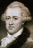 Portrait of the astronomer William Herschel