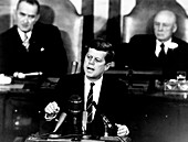 Kennedy's Moon landing speech