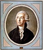 Portrait: French chemist Antoine Laurent Lavoisier