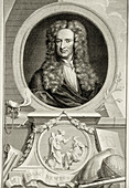 Portrait of Sir Isaac Newton,1642-1727