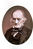 Portrait of British palaeontologist Richard Owen