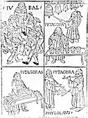 Pythogoras woodcut
