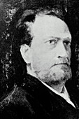 Portrait of the German botanist Julius von Sachs