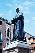 Statue of Paolo Sarpi,Venetian scientist