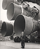 Wernher von Braun,rocket pioneer