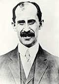 Portrait of American aviator,Orville Wright