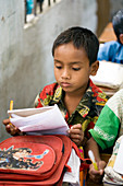 Bangladeshi school pupil